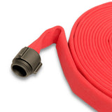 4" Red Fire Hose Double Jacket