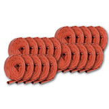 1 1/2" Inch Uncoupled Rubber Fire Hose 300 PSI (No Fittings) Red