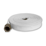 1" Inch Wildland Fire Hose (Aluminum Pipe Fittings) White