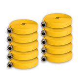 3" Yellow Fire Hose Double Jacket