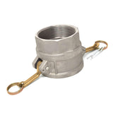 6" Camlock Female x 6" NPT Female Adapter (Aluminum):FireHoseSupply.com