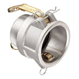 8" Camlock Female x  8" NPT Male Adapter (Aluminum):FireHoseSupply.com